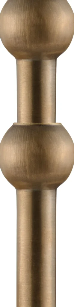 Best Stoff Nagel Vase H10 cm, Bronze