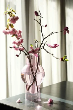 Clearance Bubble Tube Vase H27 cm, Stue|Vaser