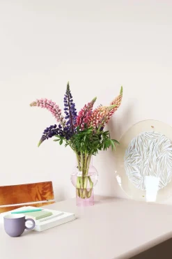 Clearance Bubble Tube Vase H27 cm, Stue|Vaser