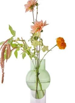 Outlet Studio About Bubble Tube Vase H27 cm, Grøn
