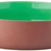 Hot Studio About Clayware Severingsskål. Ø22,5 cm, Terracotta/Grøn