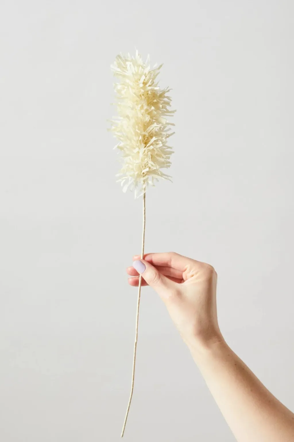 Discount Papirblomst Pampas 44 cm, Sand Stue
