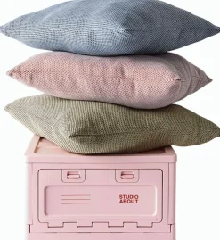 Best Studio About Pudebetræk 50x50 cm, Mørkeblå/Lyseblå