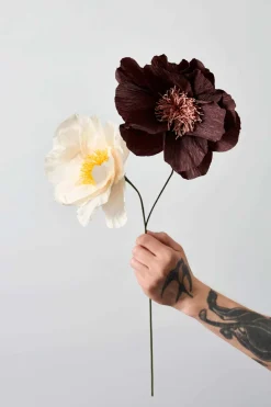Discount Studio About Papirblomst Rhapsody Rose 43 cm, Brun