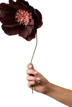 Discount Studio About Papirblomst Rhapsody Rose 43 cm, Brun