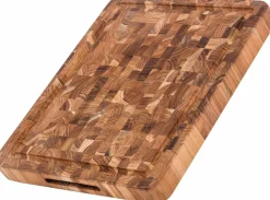 Teakhaus Skærebrætter Og Serveringsbrætter > Butcher Block Skærebræt , Teak
