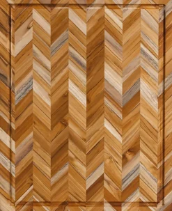 New Teakhaus Herringbone Skærebræt , Teak