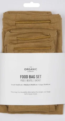 Hot The Organic Company Genanvendelig Madpose , Khaki