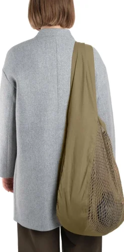 Best The Organic Company Netskuldertaske 45x44 cm, Khaki