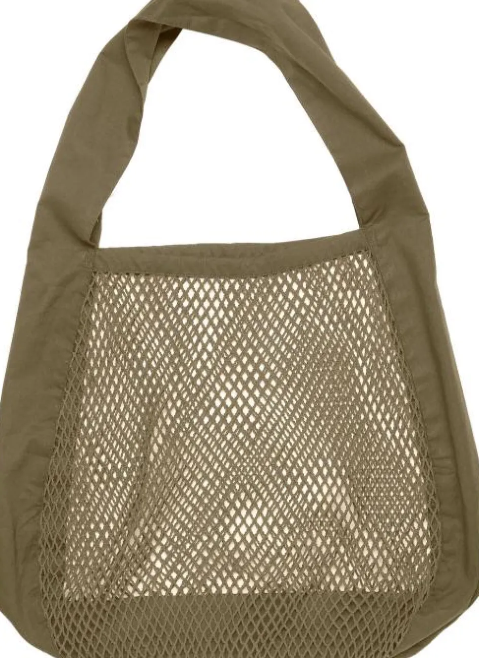 Best The Organic Company Netskuldertaske 45x44 cm, Khaki