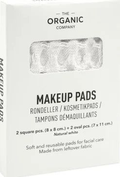 Best The Organic Company Vaffel Vaskbar Rondel 4 stk, Natural White