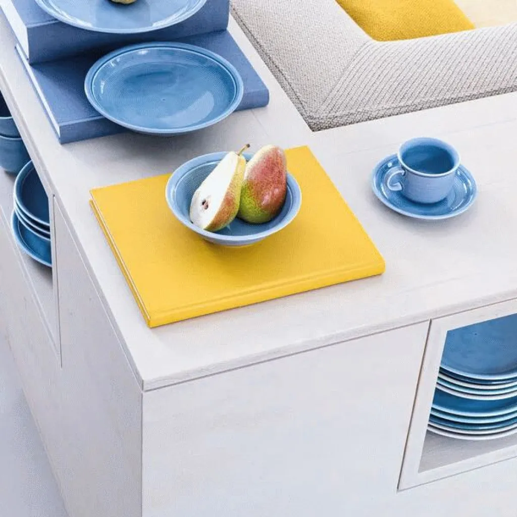 Thomas Dybe Tallerkener > Trend Colour Dyb Tallerken 21,7 cm, Arctic Blue