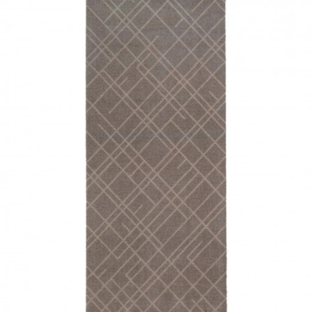 Lines Gulvmåtte , Sand/Beige Entre|Tæpper Og Måtter