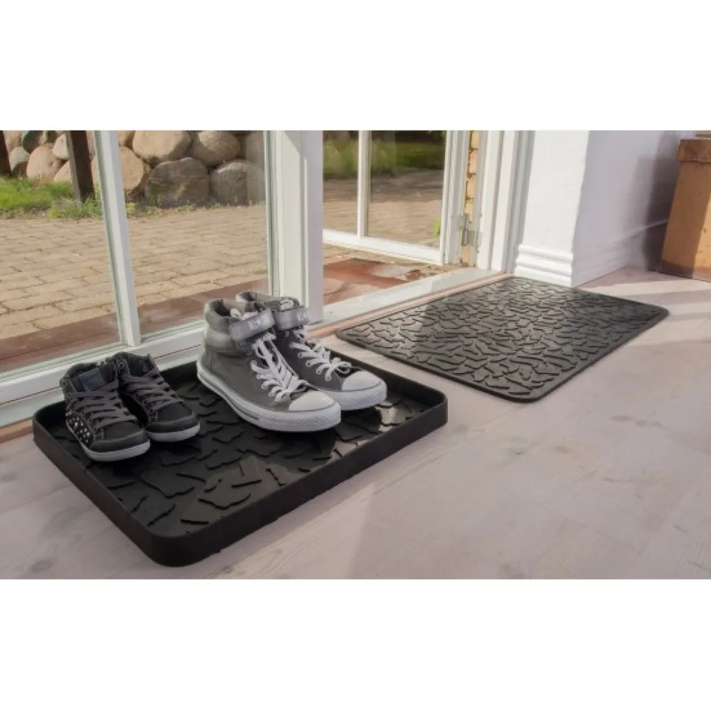 Tica Copenhagen Entre|Tæpper Og Måtter > Shoewear Dørmåtte 45x75 cm, Sort