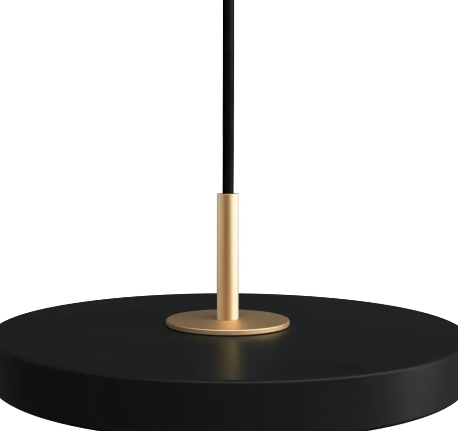Best Umage Asteria Pendel ?15 cm, Sort/Messing