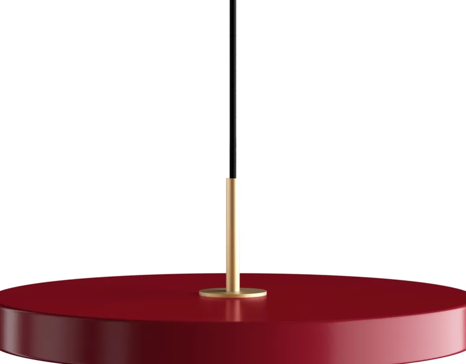 Hot Umage Asteria Pendel ?43 cm, Ruby Red/Messing