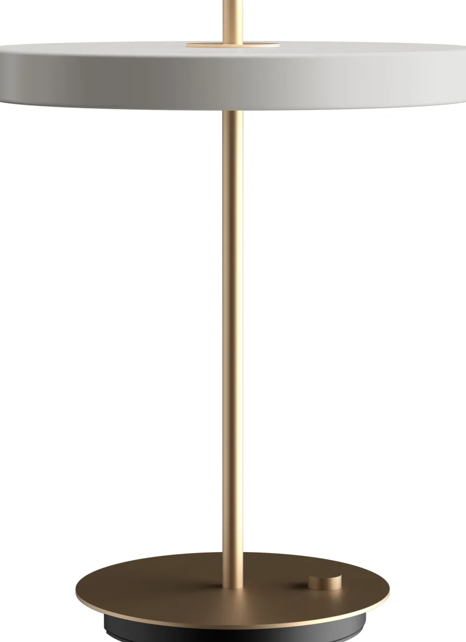 Online Umage Asteria Trådløs Bordlampe LED H41,5 cm, Nuance Mist/Messing