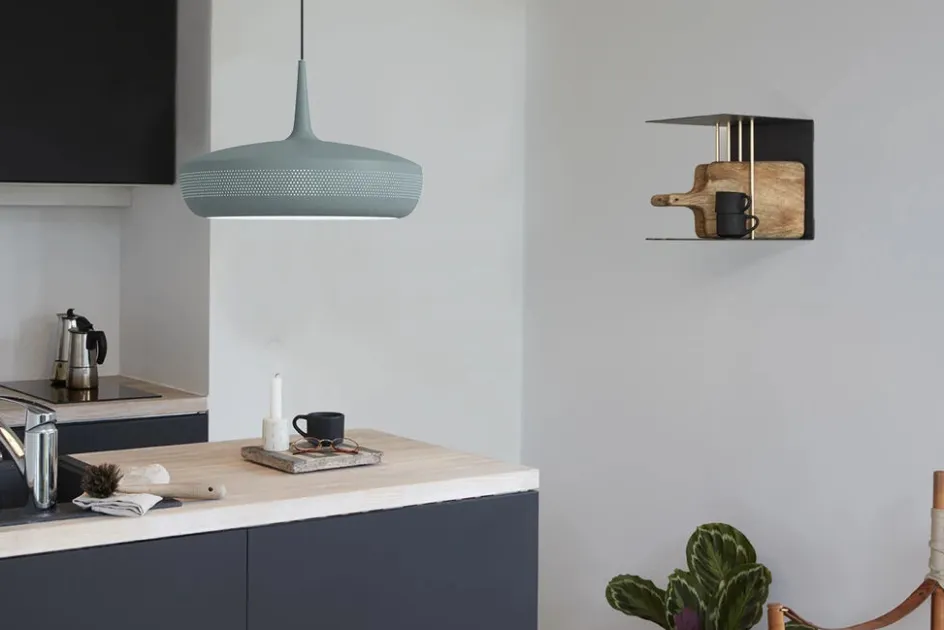 Outlet Umage Clava Dine Lampeskærm Ø43 cm, Slate