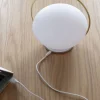 Umage Bordlamper|Trådløse Lamper > Orbit Trådløs Bordlampe 19,5 cm, Messing/Opal