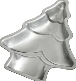 New USA Pan Bageform Juletræ 25x32 cm, Stål