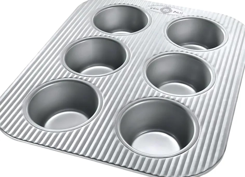 Discount USA Pan Muffinform til 6 stk, Stål