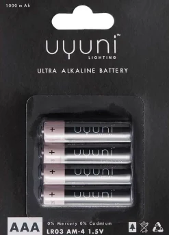 Online Uyuni Lighting AAA Batterier 4 stk.