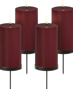 Uyuni Lighting Stearinlys|Led Stearinlys > Adventsgaveæske LED Ø5,8xH10,1 cm,