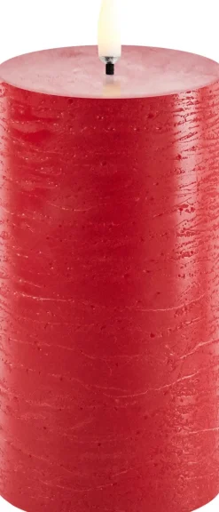 Sale Bloklys LED Ø7,8xH15 cm, Stearinlys|Led Stearinlys