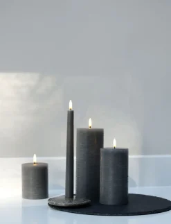 Uyuni Lighting Stearinlys|Led Stearinlys > Bloklys LED Ø7,8xH10 cm,