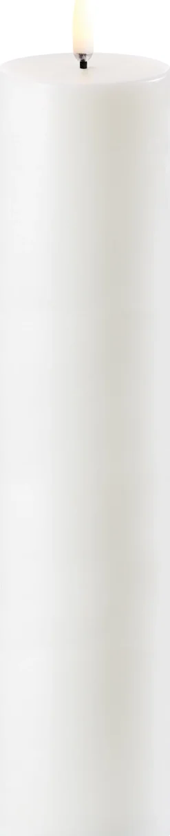 Clearance Bloklys LED Ø4,8xH22 cm, Stearinlys|Led Stearinlys