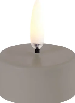 Uyuni Lighting Stearinlys|Led Stearinlys > Fyrfadslys 400 LED m. Batteri Ø4xH2,1 cm,