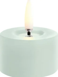 Outlet Fyrfadslys m. Smelteeffekt LED Ø5xH2,8 cm, Stearinlys|Led Stearinlys