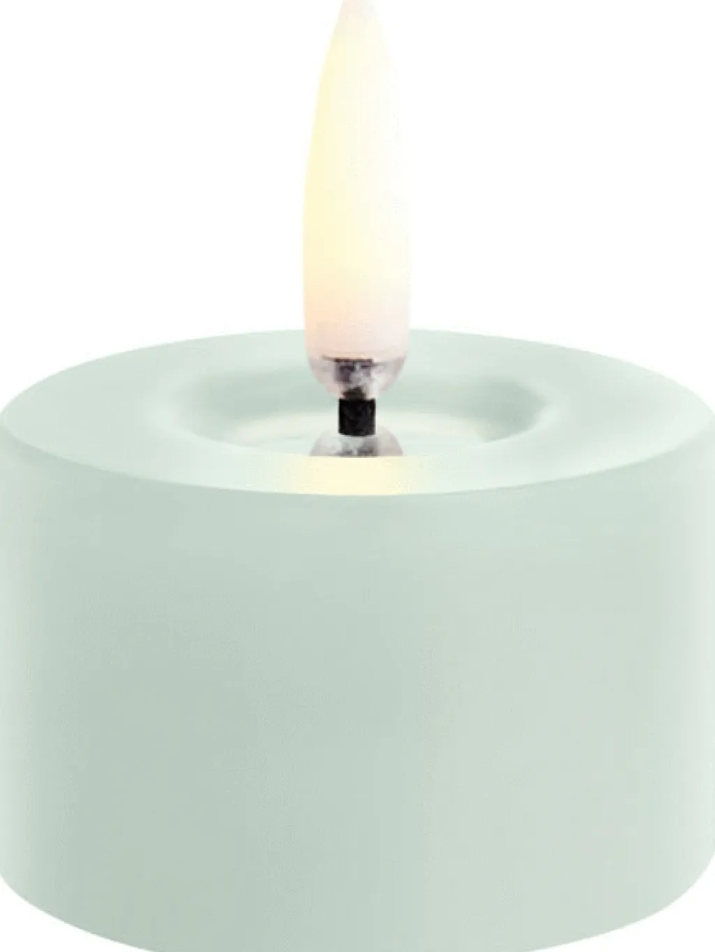 Outlet Fyrfadslys m. Smelteeffekt LED Ø5xH2,8 cm, Stearinlys|Led Stearinlys