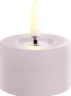 Fyrfadslys m. Smelteeffekt LED Ø5xH2,8 cm, Stearinlys|Led Stearinlys