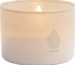 Uyuni Lighting Stearinlys|Led Stearinlys > Genopladeligt Glaslys LED Ø8,2xH6 cm, Vanilla