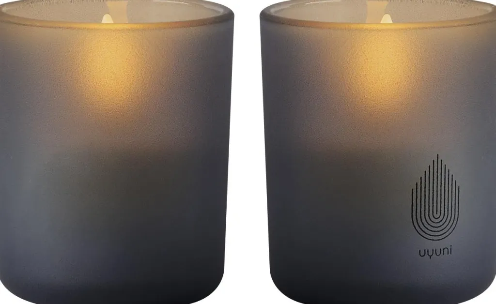 Online Glaslys LED 2 stk. Ø6xH7 cm, Stearinlys|Led Stearinlys
