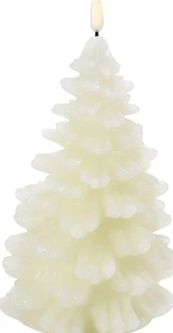 Best Juletræslys LED Ø11xH18 cm, Ivory Stearinlys|Led Stearinlys