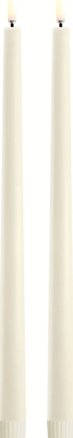 Uyuni Lighting Stearinlys|Led Stearinlys > Kronelys LED Soft-fit 2 stk. ?2,3xH32 cm,