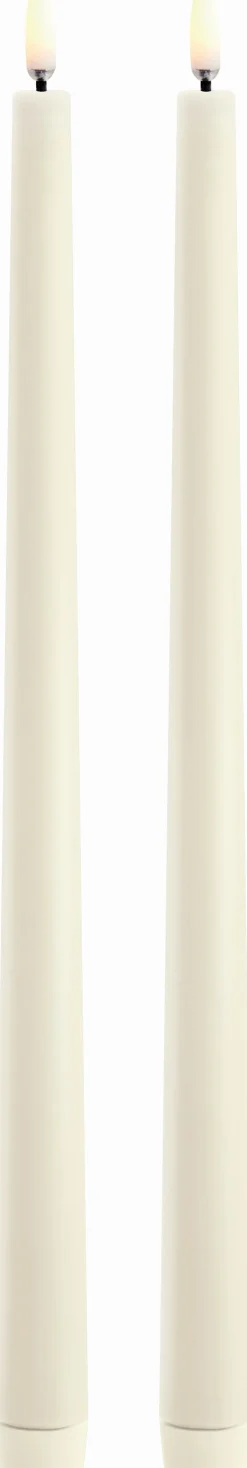 Uyuni Lighting Stearinlys|Led Stearinlys > Kronelys LED 2 stk. Ø2,3xH32 cm,