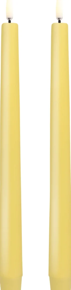 Uyuni Lighting Stearinlys|Led Stearinlys > Kronelys LED 2 stk. Ø2,3xH25 cm,