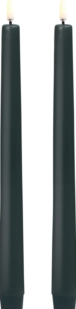 Uyuni Lighting Stearinlys|Led Stearinlys > Kronelys LED 2 stk. ?2,3xH25 cm,