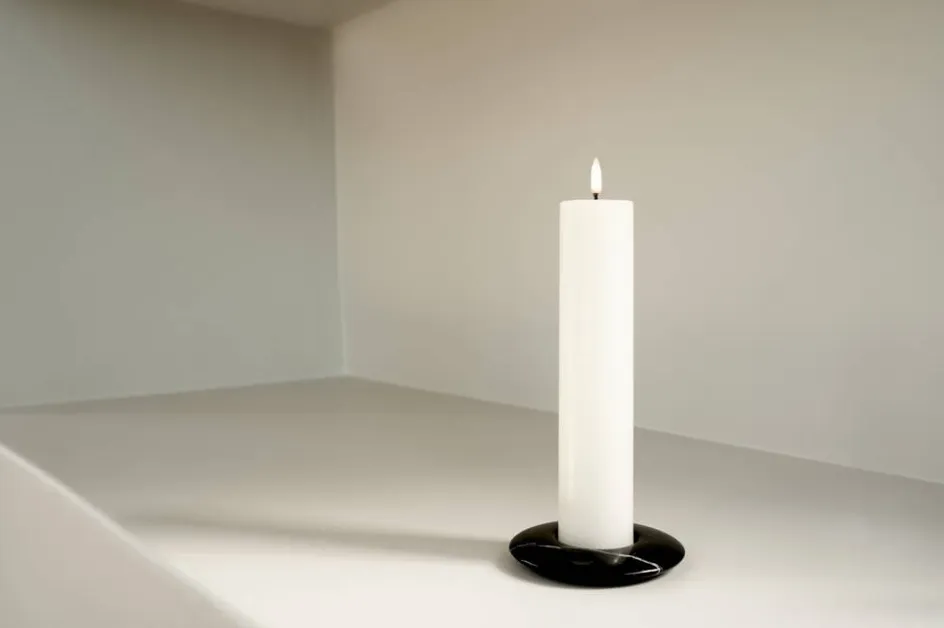 Uyuni Lighting Bloklys LED Ø5xH14,5 cm, Nordic White