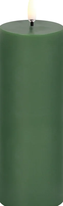 Uyuni Lighting Bloklys LED Ø5,8xH15 cm, Olive Green