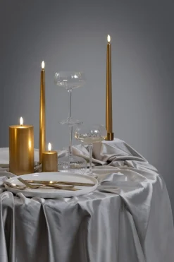 Best Uyuni Lighting Bloklys LED ?7,8xH10 cm, Guld