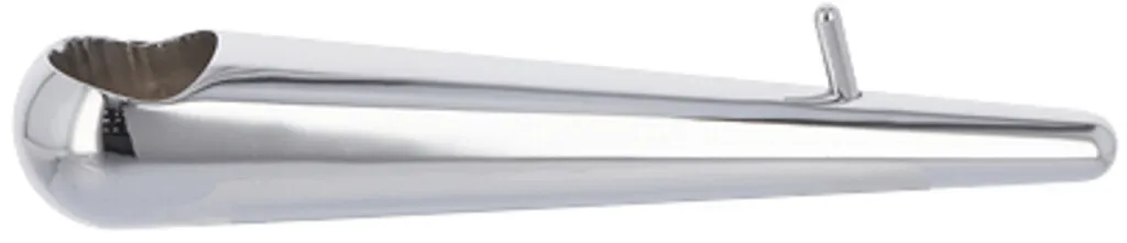 New Bonfire Lysestage 14,5 cm, Krom Lysestager