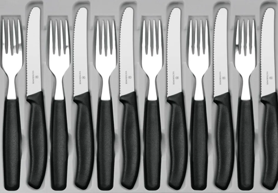 Victorinox Bestiksæt , Sort