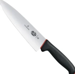 Hot Fibrox Dual Grip Kokkekniv , Sort Kokkeknive