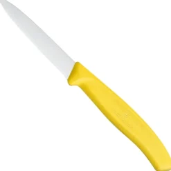 Online Victorinox Grøntsagskniv Spids Bølgeskær 8 cm, Gul