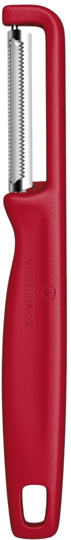 Victorinox Iota Skræller m. Savtakket Blad 16,5 cm, Rød