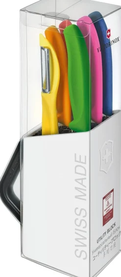 Hot Victorinox Knivblok M. Urteknive 6 Dele